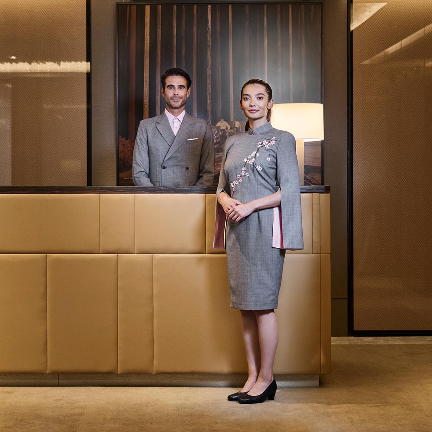 Professional hotel front office uniforms