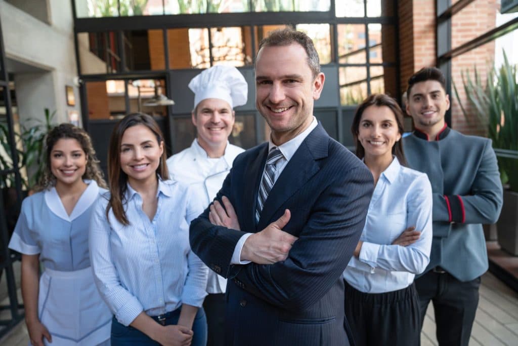 Professional hospitality uniform
